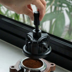 koffie wdt tool voor espresso puck